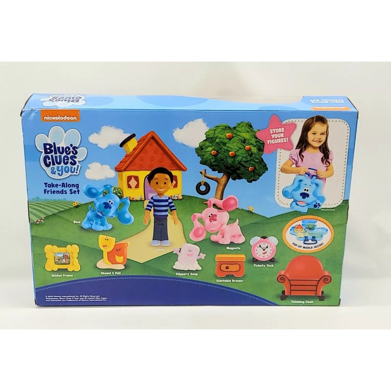 Blues Clues Nickelodeon Blues Clues And You Take Along Friends