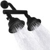 Double Shower Head with Shower Shut-Off Valves,2 Shower Head for