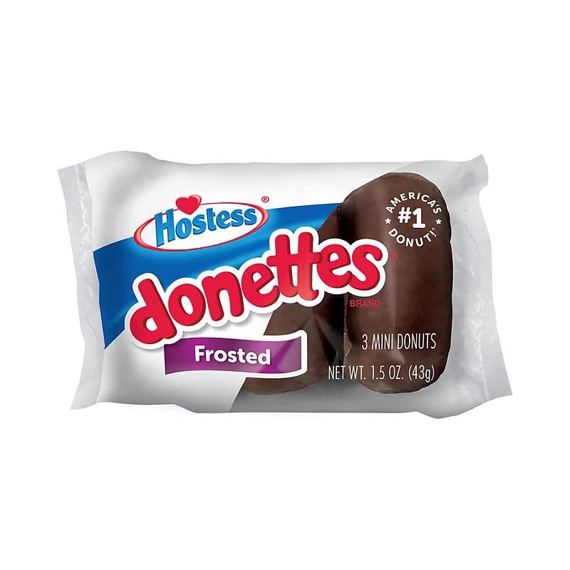 Hostess Donettes Variety Pack Donuts, Snack Size, 1.5 oz., 32