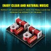 Zerone 2Pcs Speaker Frequency Divider Board 2 Way Treble/Bass 2