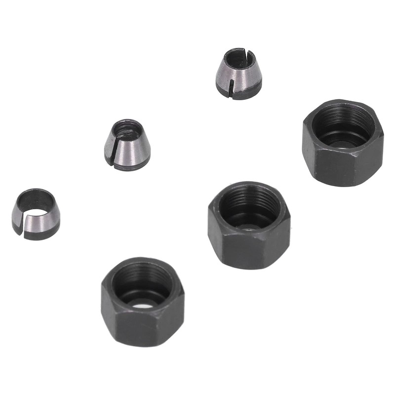 3 Piezas 6mm 6,35mm 8mm Conector de Clip de Enrutador