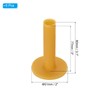 PATIKIL 3.1" Rubber Golf Tees Set of 6 Ball Holder