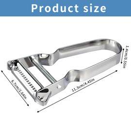 2 Pcs Peeler, Vegetable Peeler, Stainless Steel Speed Peeler, Vegetable Peeler, for Professional Home Kitchens
