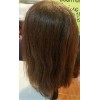 Dasom Maniqui Cabello 100% Natural,castaño Claro , Para Practica