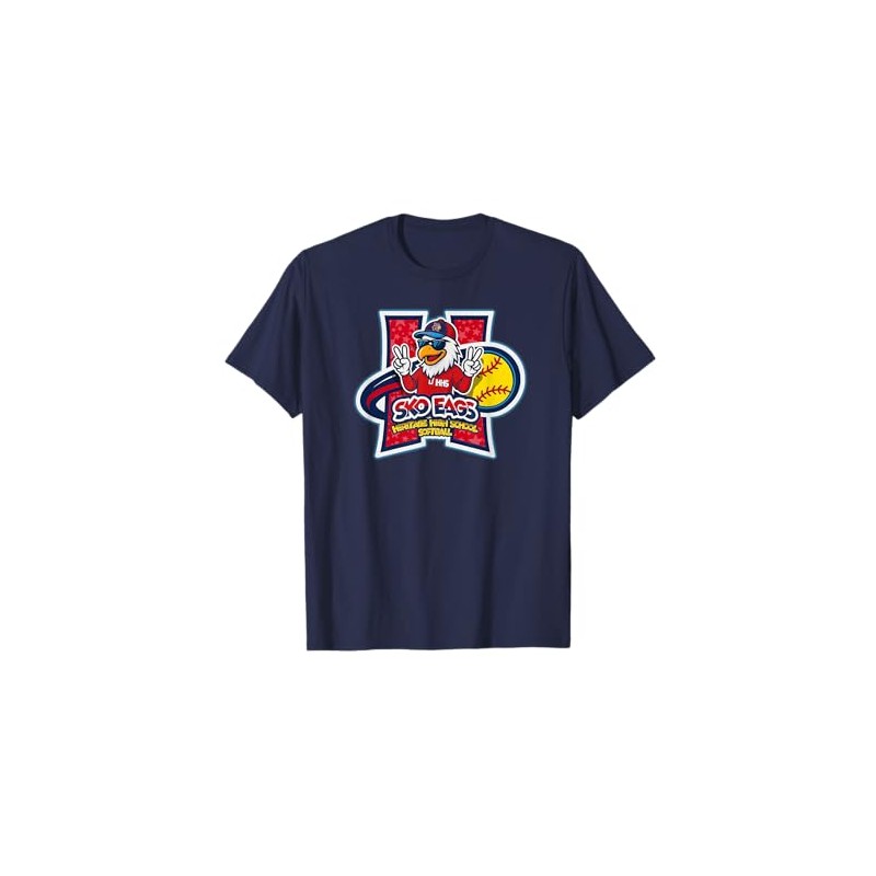 Sko Eags - Heritage Softball Eagles T-Shirt