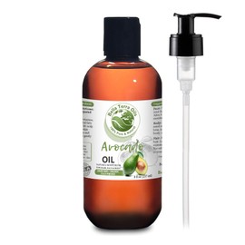 NEW Avocado Oil. 8oz. Cold-pressed. Unrefined. Organic. 100% Pure. Rich in Antioxidants. Hexane-free. Fights Wrinkles and Softens Hair. Natural Moisturizer. For Hair, Face, Body, Nails, Stretch Marks.