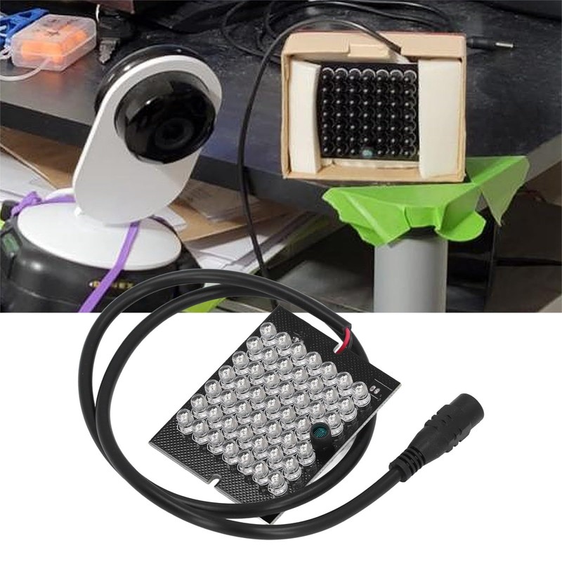 48 Pieces IR LED Light Board, 940NM LED IR Infrared