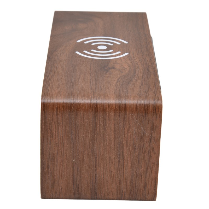 Digital Alarm Clock Wireless Charging Automatic Temperature Detection Safe Stable