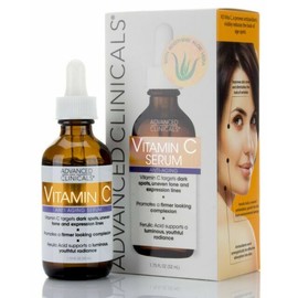 Advanced Clinicals Anti-Aging Vitamin C Serum - 1.75oz Size