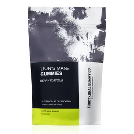 Lion's Mane Mushroom Gummies with Vitamin D3 and B12, Berry Flavour, 2000mg per Serving, 90 Gummies, 45-Day Program.