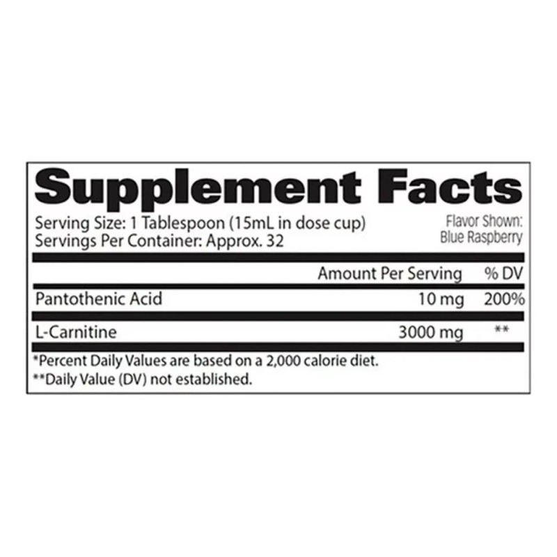 L- Carnitina 1500mg Gat Sport 473 Ml 32 Servicios L