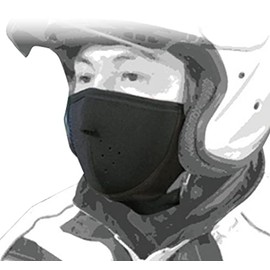 ROUGH & ROAD RR5856BK Face Mask, Half Face Mask, Black, Free, Black