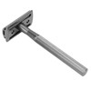 Zinc Alloy Safety Razor Men Portable Brass Handle Double Edge
