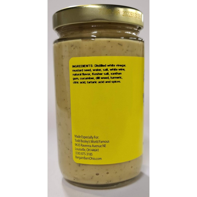 Todd Bosley's World Famous Dill Pickle Mustard (4 Pack)