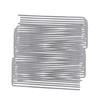 elfinrm 6 Inch 100 Pack Galvanized Garden Staples, Rugged and