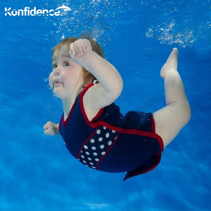 Konfidence Babywarma Baby Neoprene Wetsuit, blue