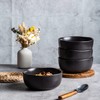 AmorArc Stoneware Cereal Bowls for Kitchen, 28oz Large Ceramic Soup