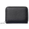 Yocipa Genuine Leather Coin Case, 6 Compartments, Women's, Mini Wallet,