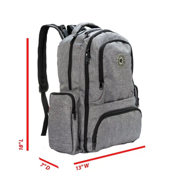 K-Cliffs Unisex Large 18" Diaper Bag, Backpack