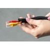 ERKO Cable Sleeve, Black, 13 mm - 3.1 m, Self-Closing
