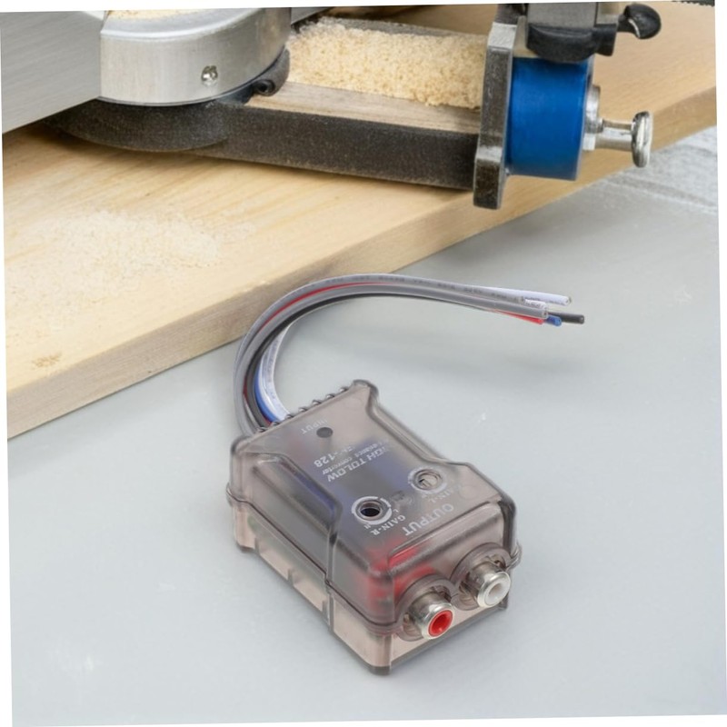 SHOWERORO 2pcs Car Stereo High to Low Converter Adapter for