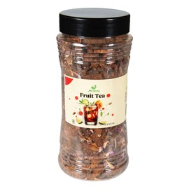 Miss Spring Fruit Tea | Refreshing Herbal Tea Blend with Real Dried Fruits | Caffeine-Free & Flavorful | Perfect for Hot & Iced Tea | Sealed for Freshness – 4 oz (113g)