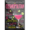 schilderkreis24 Cocktail Recipe Magnet Alcohol Spirits Decoration Fridge Magnet Humour