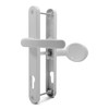 TSS UPVC Door Handle Set- Lever Moveable Pad - 92mm