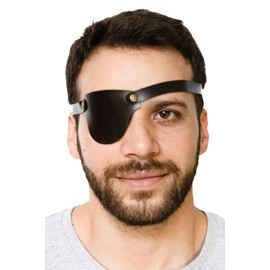 Andean Leather - Leather Eye Patch, Eye Patches for Adults, Pirate Eye Patch, Medical Eye Patch for Right and Left Eye