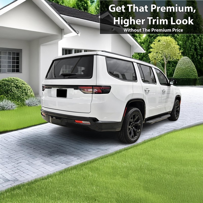 BOGAR TECH DESIGNS for Jeep Wagoneer 2022-2025 Rear Bumper Chrome