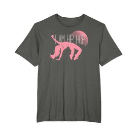 Maglietta con Scritta I am Hip Hop per Ragazze e Ballerine, Idea Regalo Maglietta