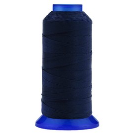 Selric Tex 210 Polyester Thread for Sewing 500Yards #207 T210 630D UV Resistant High Strength Upholstery Thread for Leather, Outdoor Market, Drapery,etc (Navy Blue)