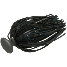 JACKALL(ジャッカル) ラバージグ ナカタ ジグ 1/4oz ブラック/ブルーフレーク