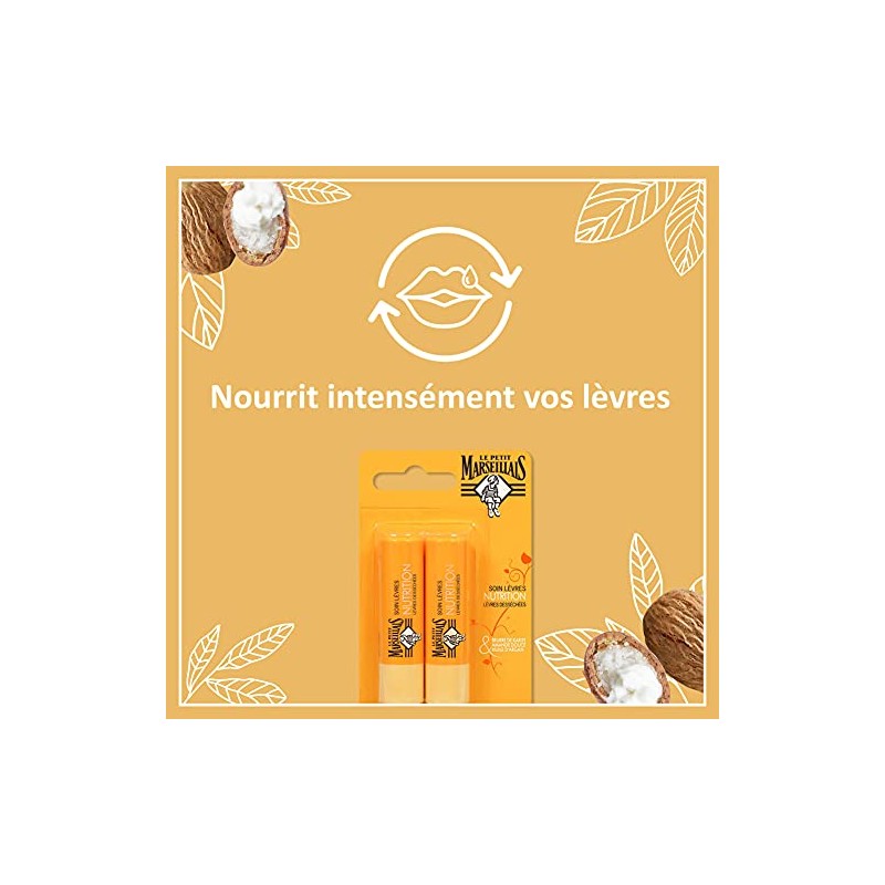 Le Petit Marseillais Bálsamo Labial Lip Balm Shea Butter, 2