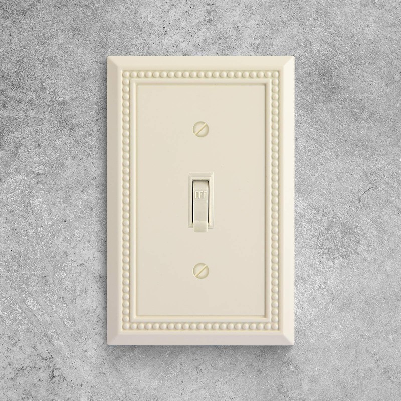 Henne Bery Sunken Pearls Heavy Duty Decorative Wall Plate Switch