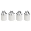 sourcing map 4pcs P80 Plasma Cutting Nozzle Protective Cover, Fiberglass