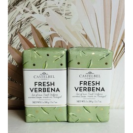 Castelbel 2-Pack Castelbel ~ Fresh Verbena Scented Bar Soap 4 X 7 oz Each