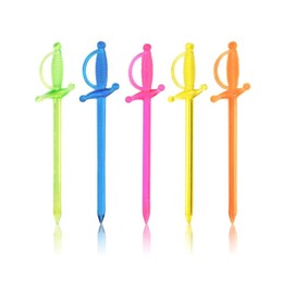 Soro Essentials- 3” Sword Picks Plastic Assorted Colors Set of 10000- Food Picks Cocktail Picks Toothpicks for Charcuterie Appetizers Club Sandwiches Cocktail Picks Parties Casual Dining