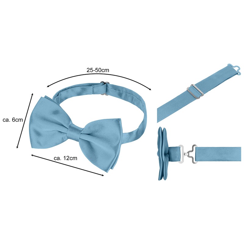 BomGuard Father Son – Partner Look Bow Tie Set, Adjustable