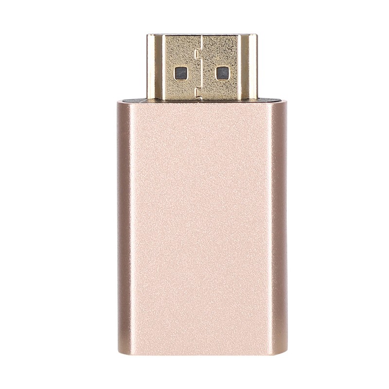 HDMI Virtual Display Male To Female Adapter Converter For Display/TV
