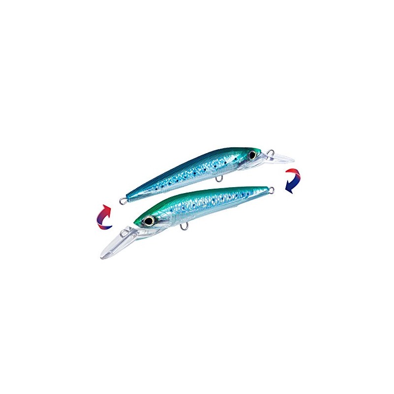 Yo-Zuri R1163-CPNI 3D Magnum Trolling Sinking Lure, Sardine