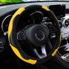 Car Steering Wheel Cover for 14.5–15 Inch Wheels – PU