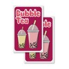 Bubble Tea 24" x 36" Double Sided A-Frame Sidewalk Sign,
