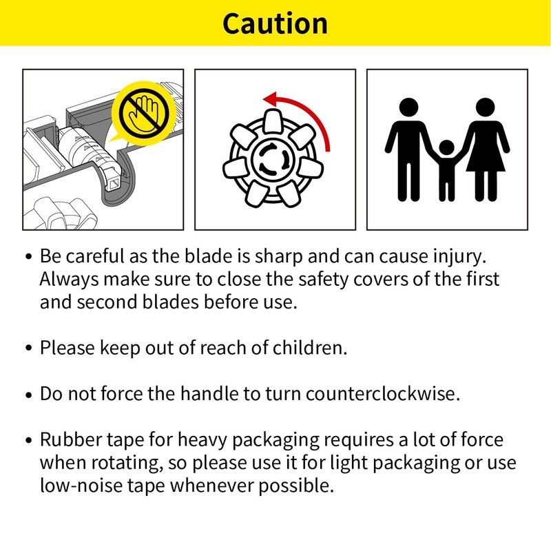 [TENDO°] Multi-Section Tape Dispenser ZO-508: Innovative Cutter for Custom Tape