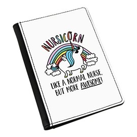 Nursicorn Unicorn Like A Normal Nurse But More Awesome Passport Holder Cover
