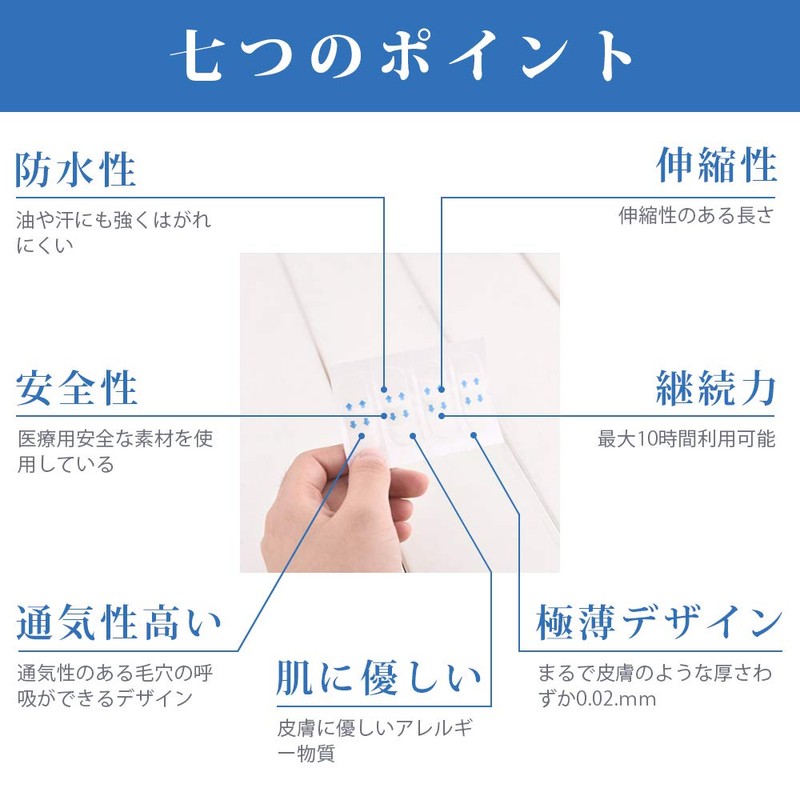 CatMoz Small Face Tape Sagging Wrinkles Nasolabial Line Lift Up