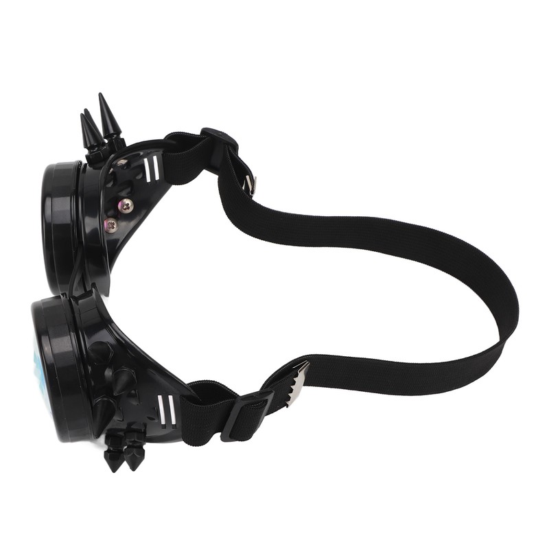 Steampunk Goggles Retro PC ABS with Elastic Band Kaleidoscope Rave