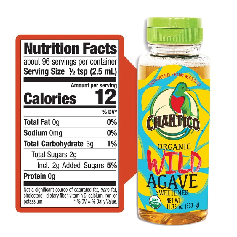 Chantico Agave Organic Sweetener (4 pack, Wild)