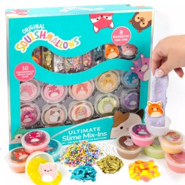 Horizon Group USA SQUISHMALLOWS SLIME MIX-INS SET  Ages 6+