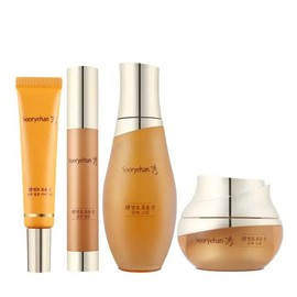 Sooryehan Fermented Hyoyun Jin 4 types of skin + intensive ampoule + cream + eye cream / 수려한 발효 효윤 진 4종 스킨+집중앰플+크림+아이크림